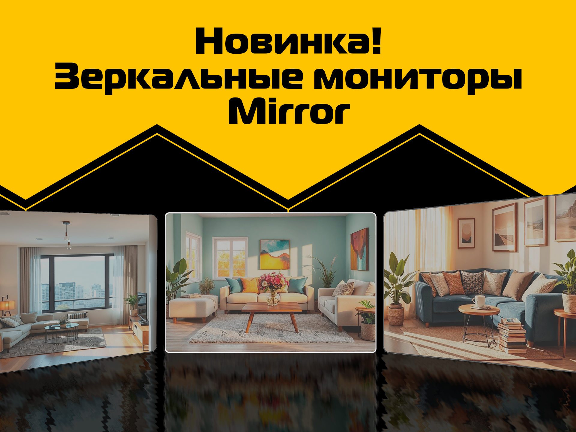 Новая линейка мониторов - Mirror